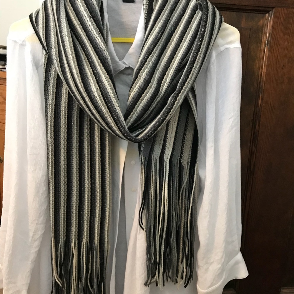 Striped Vera Wang scarf